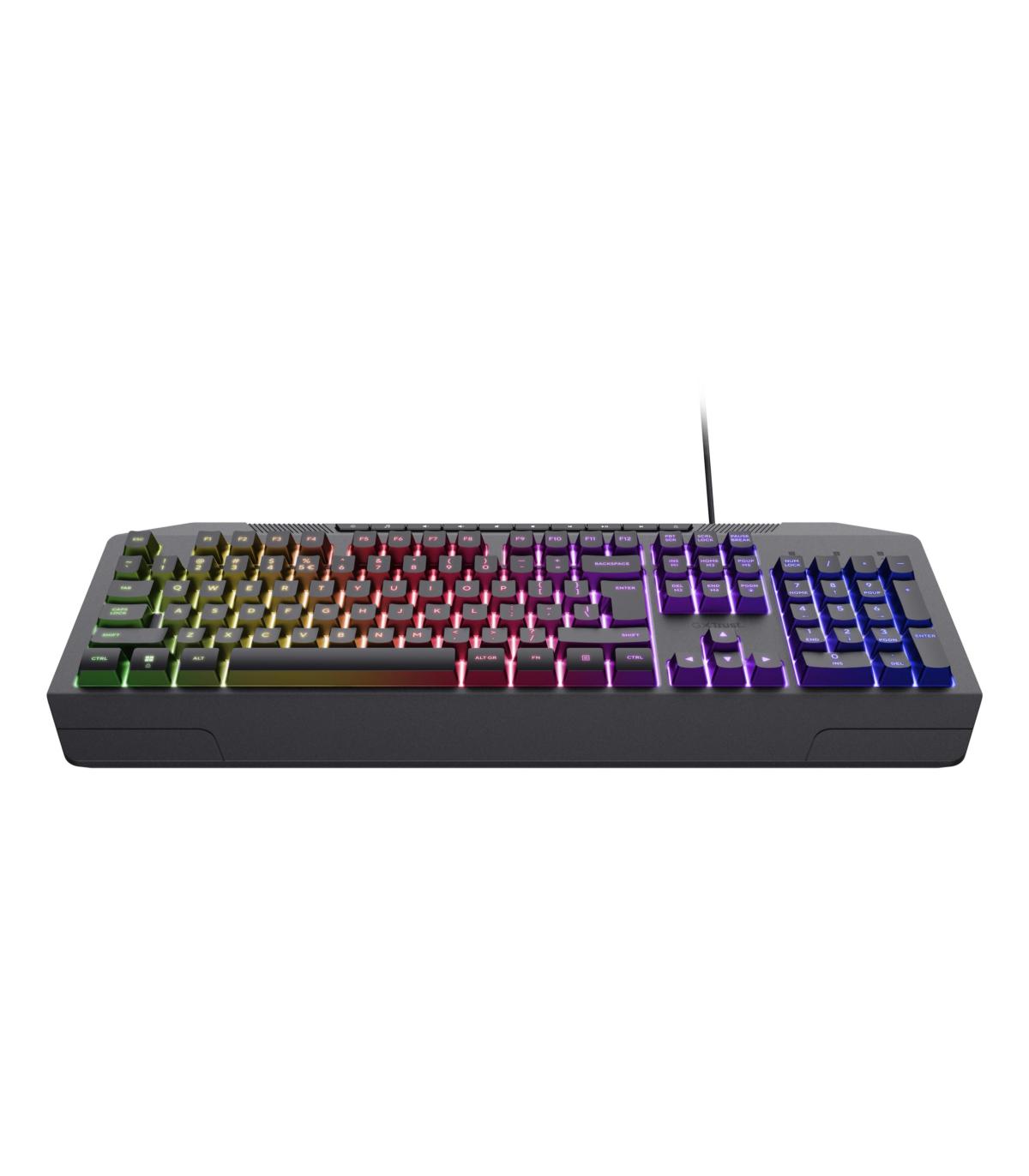TRUST TECLADO GAMING ILUMINADO GXT836 EVOCX ES (24998)