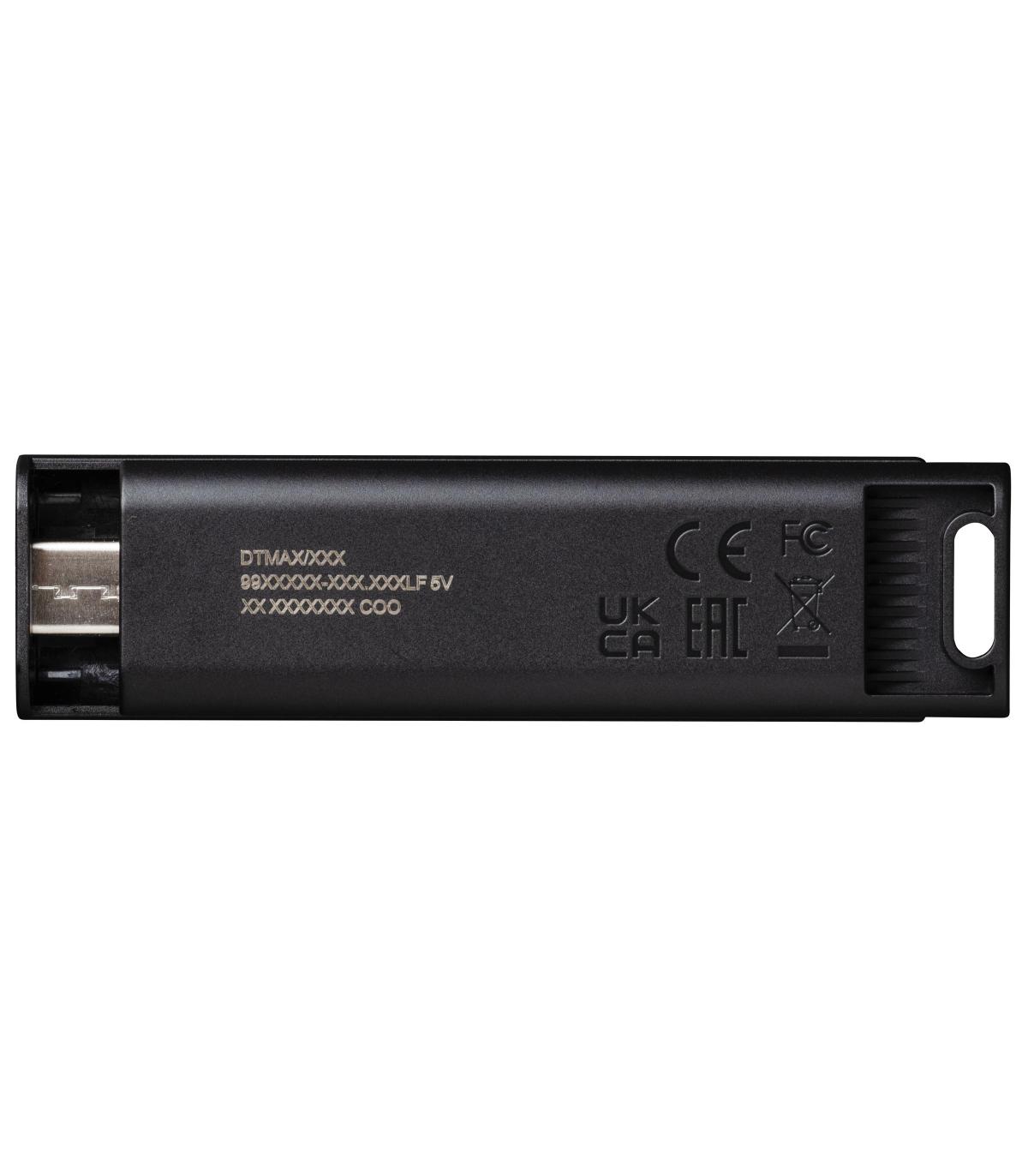 Kingston Technology DataTraveler Max unidad flash USB 256 GB USB Tipo C 3.2 Gen 2 (3.1 Gen 2) Negro