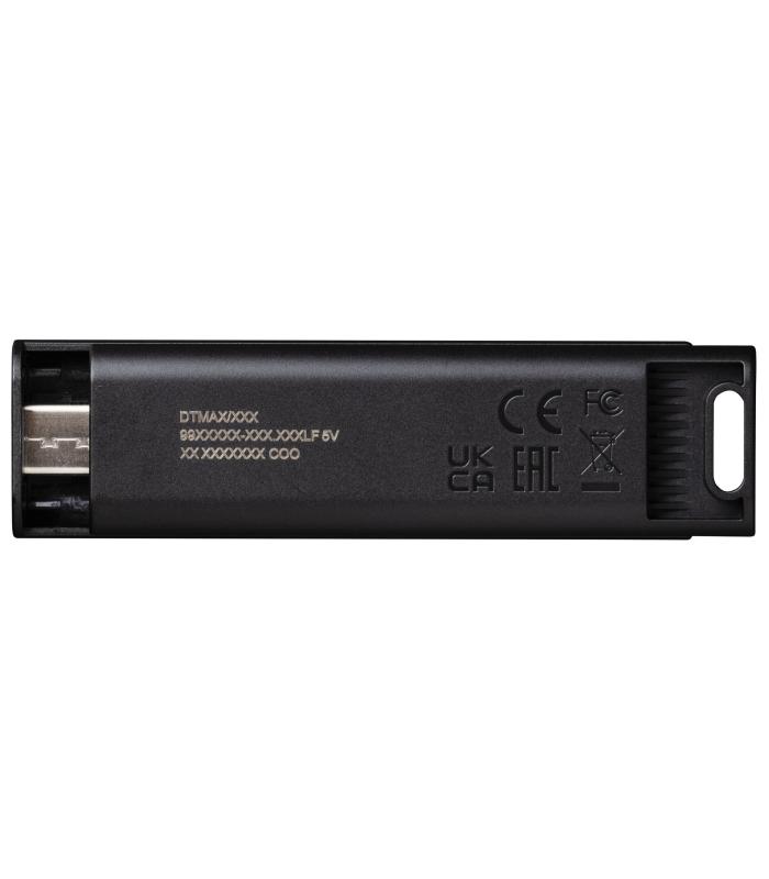 Kingston Technology DataTraveler Max unidad flash USB 256 GB USB Tipo C 3.2 Gen 2 (3.1 Gen 2) Negro