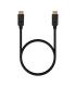 AISENS Cable DISPLAYPORT V1.2 4K@60Hz, DP M-DP M, Negro, 0.5M