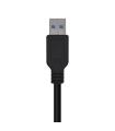 AISENS Cable USB 3.0, Tipo A M-A M, Negro, 2.0m