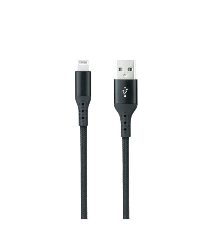 Nanocable Cable Lightning a USB 2.0, Lightning M -USB A M, Negro, 1 m