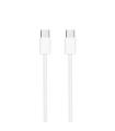Nanocable Cable USB-C 2.0 60W 3A, USB-C M-USB-C M, Blanco, 2 m