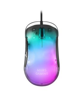 Mars Gaming Raton Gaming MMGLOW Black
