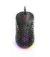 Mars Gaming Raton Gaming Ligero RGB Negro