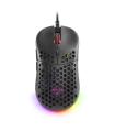 Mars Gaming Raton Gaming Ligero RGB Negro
