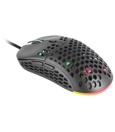 Mars Gaming Raton Gaming Ligero RGB Negro