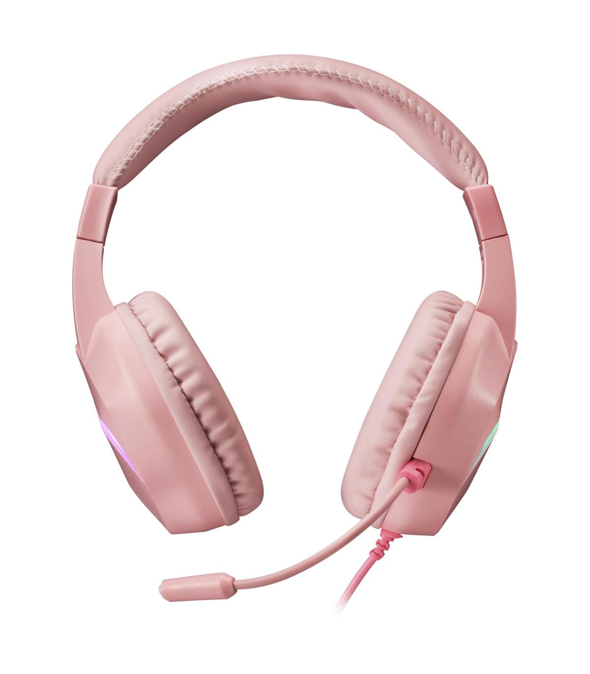 MARS GAMING Auricular+mic MH122 Rosa