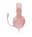 MARS GAMING Auricular+mic MH122 Rosa