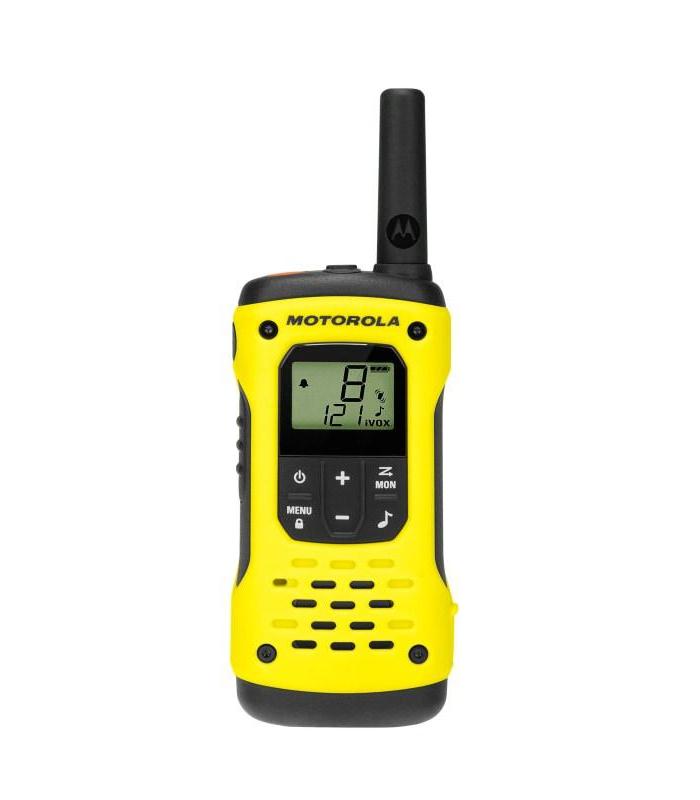 Motorola Talkabout T92 H2O two-way radios 16 canales 446.00625 - 446.19375 MHz Negro, Amarillo