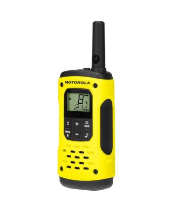 Motorola Talkabout T92 H2O two-way radios 16 canales 446.00625 - 446.19375 MHz Negro, Amarillo