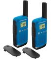 Motorola TALKABOUT T42 two-way radios 16 canales Negro, Azul