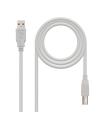 Nanocable CABLE USB 2.0 IMPRESORA, TIPO A M-B M, BEIGE, 3.0 M