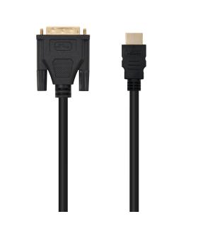 Nanocable HDMI - DVI, 3m HDMI tipo A (Estándar) Negro