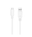 Nanocable Cable USB 3.1, Gen2 10 Gbps 3A, tipo USB-C M-A M, Blanco, 1.5 m
