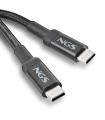CABLE NGS CARGA RAPIDA DE USB C A USB C DE 2 M DE LONGITUD 65W