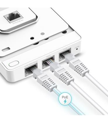TP-Link Omada EAP235-Wall 1167 Mbit s Blanco Energía sobre Ethernet (PoE)