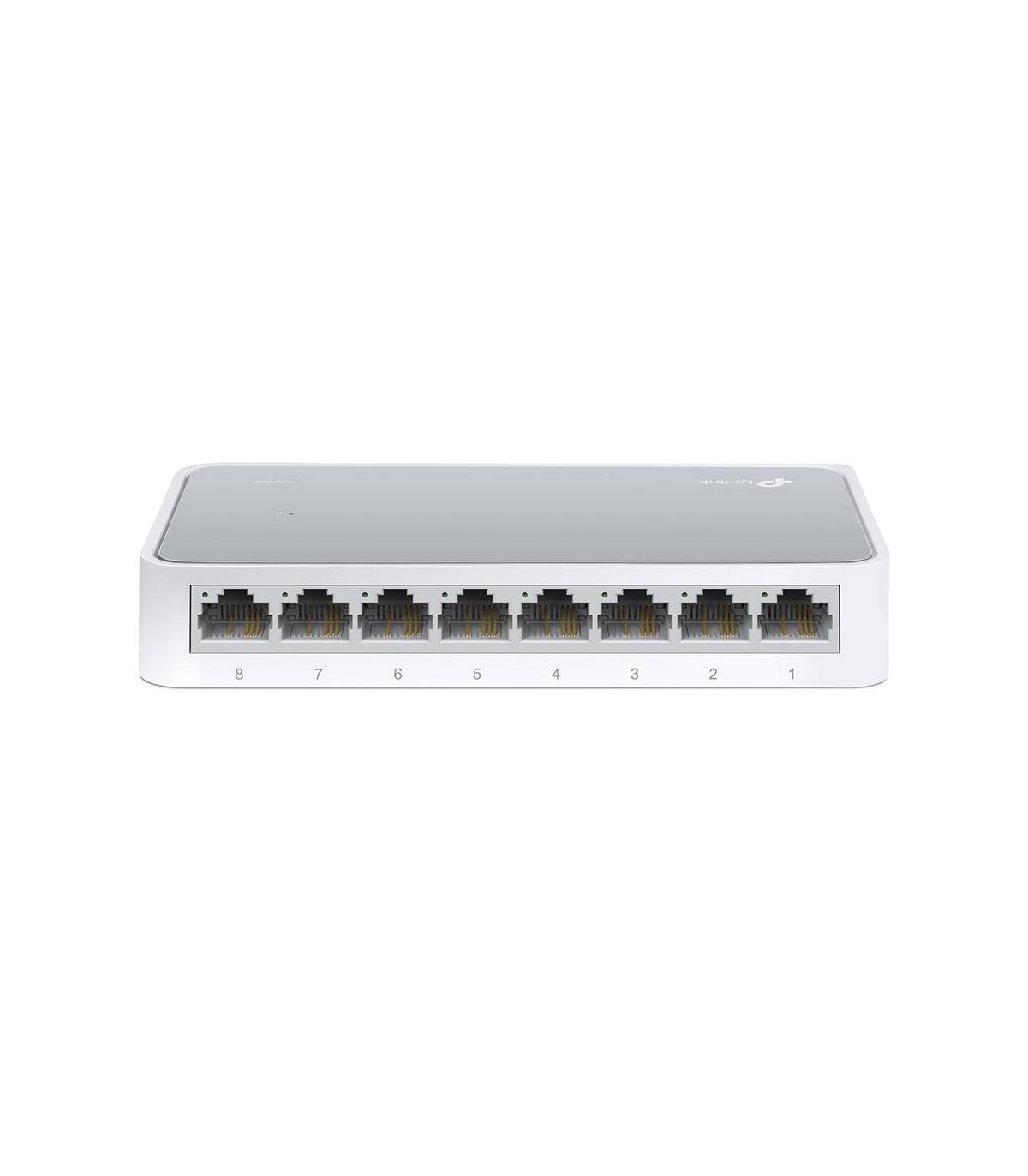 TP-Link TL-SF1008D No administrado Fast Ethernet (10 100) Blanco