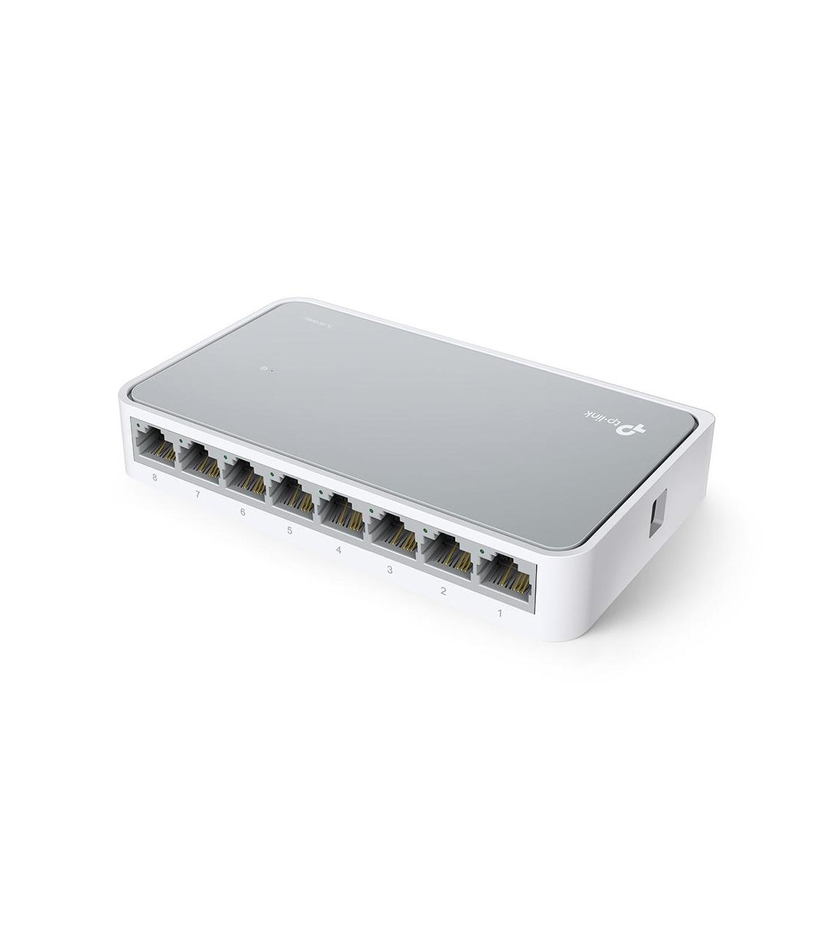 TP-Link TL-SF1008D No administrado Fast Ethernet (10 100) Blanco