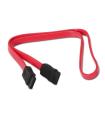 AISENS A130-0153 cable de SATA 0,5 m SATA 7-pin Negro, Rojo