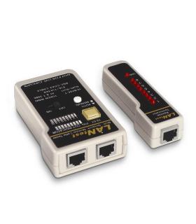 AISENS A142-0314 comprobador de cables de red Comprobador de cables UTP STP Negro, Gris