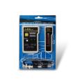 AISENS A142-0314 comprobador de cables de red Comprobador de cables UTP STP Negro, Gris