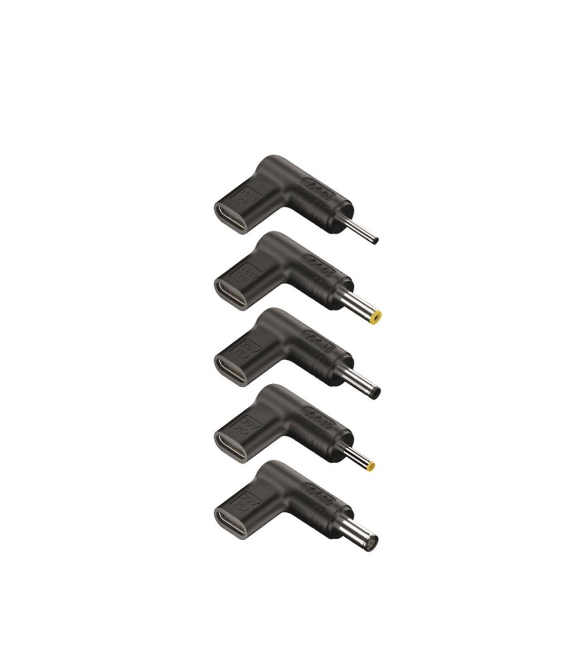 Pack 5 Clavijas Para Porttil Asus NGS BUD-AS  DC - USB Tipo-C