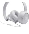 Auriculares JBL Tune 500  Con Micrfono  Jack 3.5  Blancos