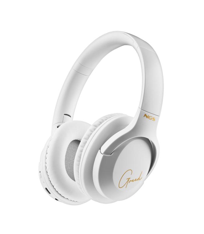 Auriculares Inalmbricos NGS Artica Greed  Con Micrfono  Bluetooth  Blancos