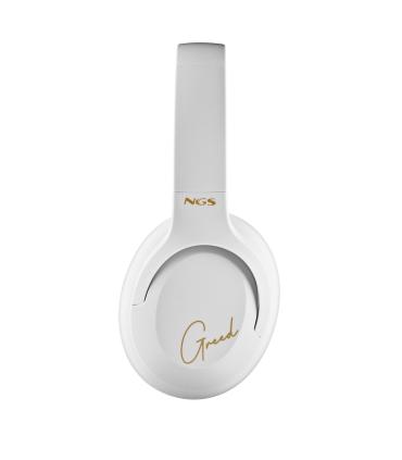 Auriculares Inalmbricos NGS Artica Greed  Con Micrfono  Bluetooth  Blancos