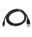 AISENS A101-0027 cable USB USB 2.0 0,8 m USB A Micro-USB B Negro