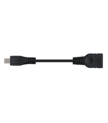 Nanocable CABLE USB 2.0 OTG, TIPO MICRO B M-A H, NEGRO, 15 CM