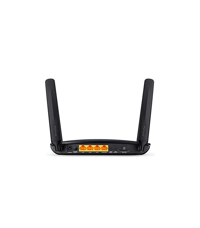 TP-Link TL-MR6400 router inalámbrico Ethernet rápido Banda única (2,4 GHz) 4G Negro