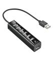 Hub USB 2.0 Con Alimentacin Externa NGS IHUB7 Tiny/ 7xUSB