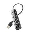 Hub USB 2.0 Con Alimentacin Externa NGS IHUB7 Tiny  7xUSB