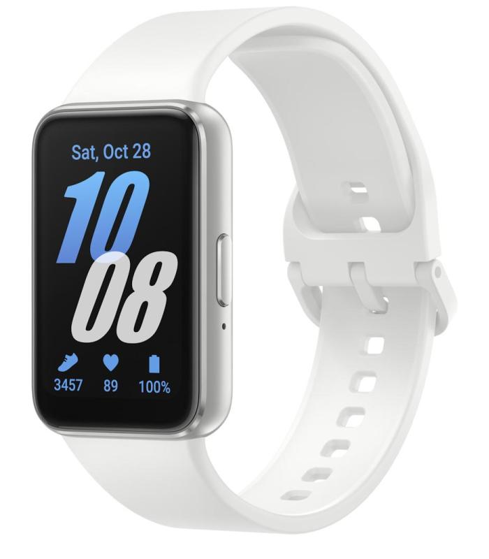 Samsung Galaxy Fit3 4,06 cm (1.6") AMOLED 40 mm Digital 256 x 402 Pixeles Pantalla táctil Plata