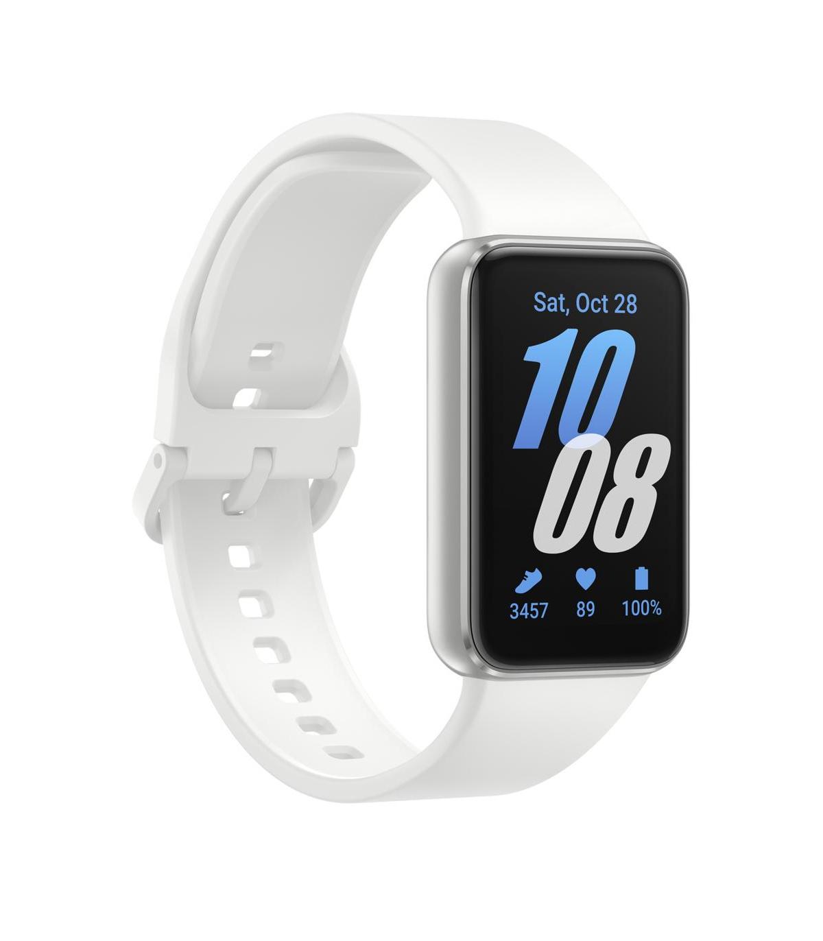 Samsung Galaxy Fit3 4,06 cm (1.6") AMOLED 40 mm Digital 256 x 402 Pixeles Pantalla táctil Plata