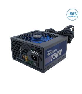 CoolBox Powerline III 750 unidad de fuente de alimentación 750 W 20+4 pin ATX ATX Negro