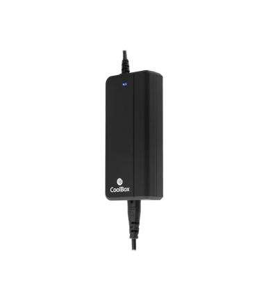 CoolBox FALCOONB90U adaptador e inversor de corriente Interior 90 W Negro