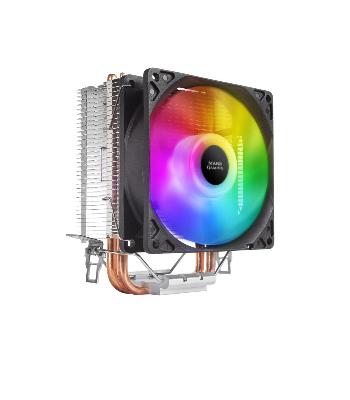 Ventilador Con Disipador Mars Gaming MCPUARGB  9cm