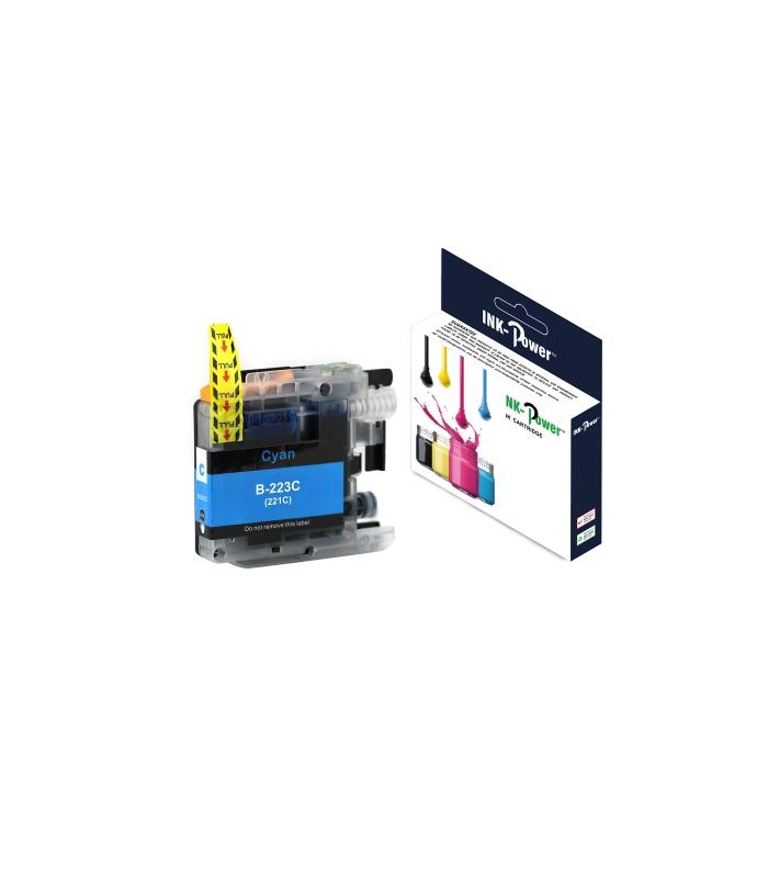 INK-POWER CARTUCHO COMP. BROTHER LC223C CYAN  9 ML