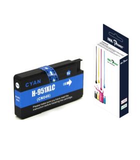 INK-POWER CARTUCHO COMP. HP N951XL CYAN CN046AE 26 ML
