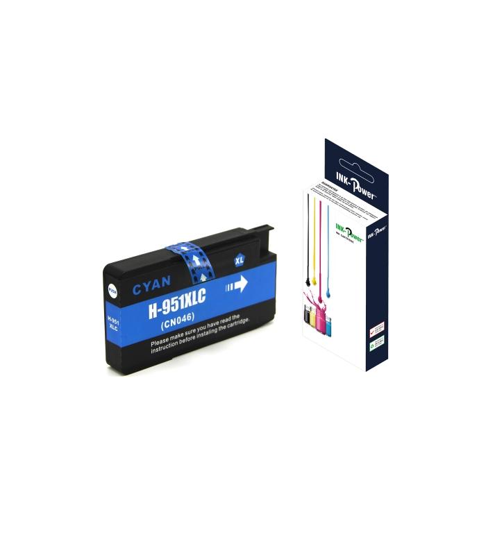 INK-POWER CARTUCHO COMP. HP N951XL CYAN CN046AE 26 ML