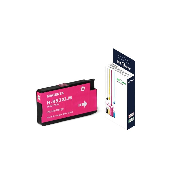 INK-POWER CARTUCHO COMP.HP 953XL MAGENTA F6U17AE/F6U13AE 1.600 PAGINAS