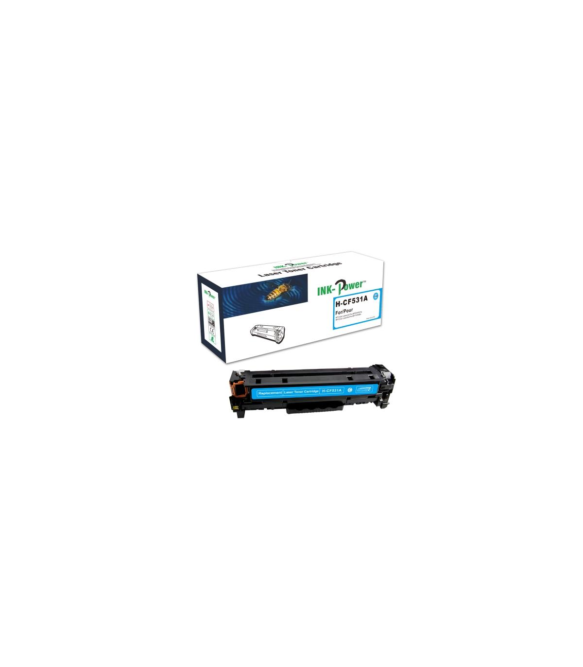 INK-POWER COMP.HP CF531A CYAN TONER GENERICO N 205A 900 PAGINAS