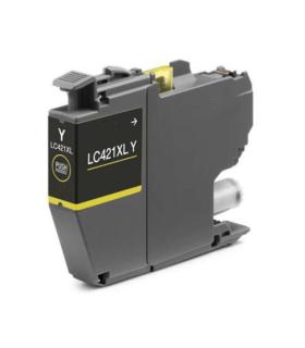 Brother cartucho compatible LC421XLY amarillo DCP-J1050DW/J1140DW - MFC-J1010DW