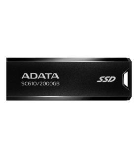 ADATA SC610 unidad flash USB 2 TB USB tipo A 3.2 Gen 2 (3.1 Gen 2) Negro