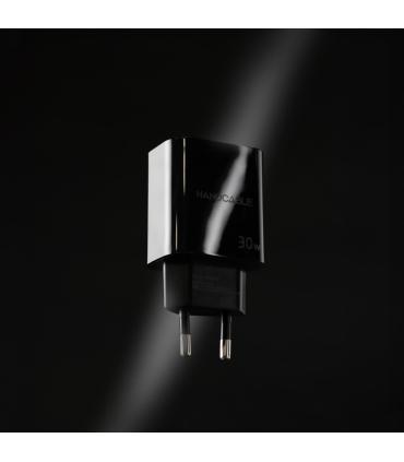 Nanocable Cargador USB-C PD 30W, Negro