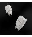 Nanocable Cargador USB-C PD 20W, Blanco