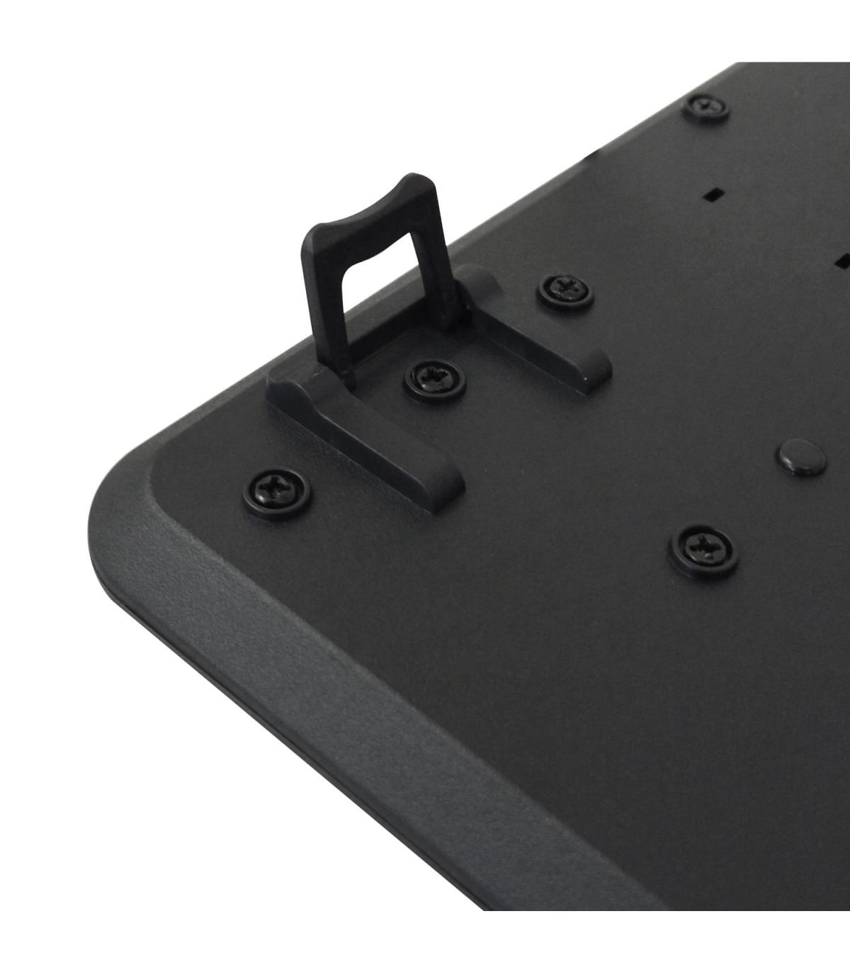 Ewent EW3109 teclado USB + PS 2 Negro